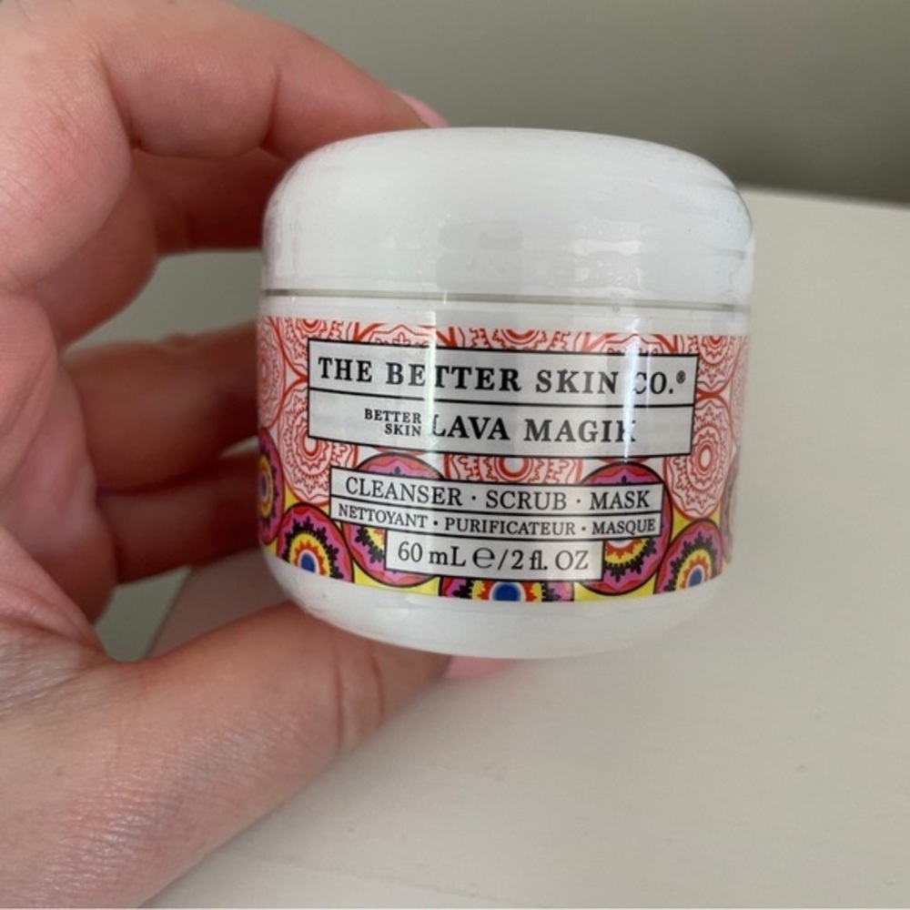 New The Better Skin Co Lava Magik Cleanser Scrub Mask
